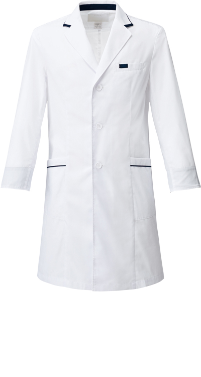 メンズシングルコート/白衣