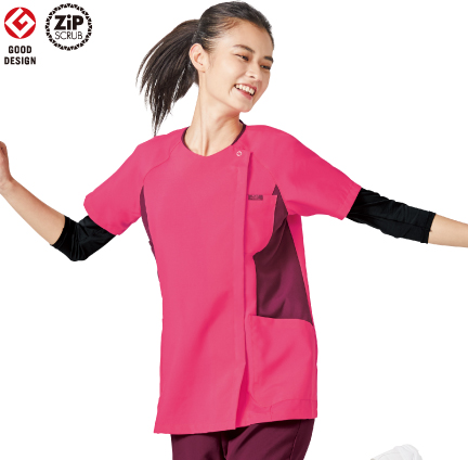 切替デザイン
すっきり見せられる切替デザインとアクティブなカラーがポイント。