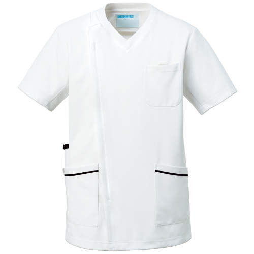 カゼン メンズスクラブジャケット半袖