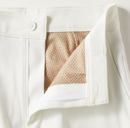 インナー付
オフホワイト、クリームのみ透過防止のためのインナー付