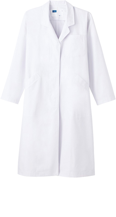 ホワイセル レディースシングルコート/白衣