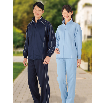 伸縮性のすぐれたウェア
男女兼用
作業範囲の広いケアワークには、伸縮性のすぐれたウェアがいちばん。
もたつかず、どんな動きもスムーズで作業性アップ!
スポーティーなデザインなら見た目もすっきりスマート。
爽やかなカラー展開の男女お揃いスタイルで介護する人も、される人も晴れやかな笑顔に。 伸縮性のすぐれたウェア
男女兼用
作業範囲の広いケアワークには、伸縮性のすぐれたウェアがいちばん。
もたつかず、どんな動きもスムーズで作業性アップ!
スポーティーなデザインなら見た目もすっきりスマート。
爽やかなカラー展開の男女お揃いスタイルで介護する人も、される人も晴れやかな笑顔に。