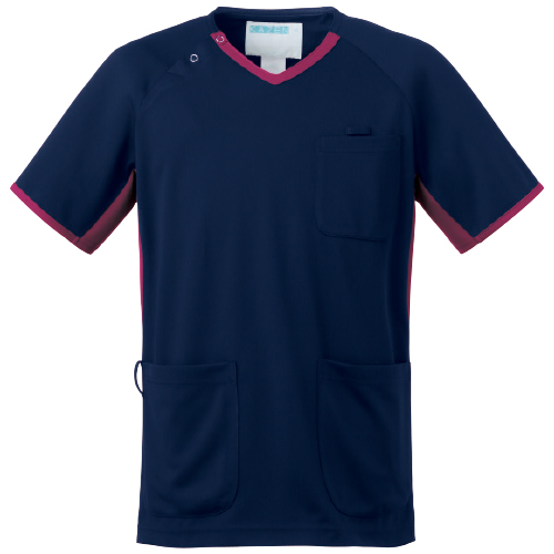 ネイビー×プラム